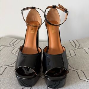 Elegant Black Platform Heels